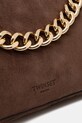 Twinset torebka zamszowa brązowy 252TB7162