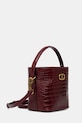 Δερμάτινη τσάντα Twinset 252TD8257 μπορντό AW25