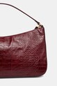 Akcesoria Twinset torebka skórzana 252TD8252 bordowy