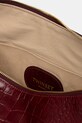 Twinset torebka skórzana 252TD8252 bordowy