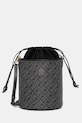 Tommy Hilfiger torebka nie mieści A4 czarny AW0AW17713