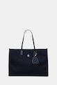 Torbica Tommy Hilfiger Tekstil mornarsko modra AW0AW18215