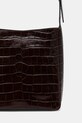 Accesorii Luisa Spagnoli poșetă de piele 542513.LS maro