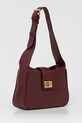 Kožená kabelka Geox SOLANGY D45KSA.00046 burgundské AW25
