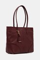Geox poșetă de piele MIEREILLE D56ZPA.00046 burgundia AW25