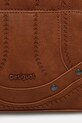 Desigual plecak EMBRO PATCH PRETORIA brązowy 25WAKP23