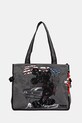 Desigual poșetă MICKEY STUD incape in A4 gri 25WAXD20