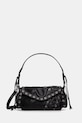 Τσάντα Desigual TANGO BLACK PATCH ZAR απομίμηση λείου δέρματος μαύρο 25WAXP36