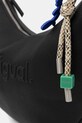 Desigual torebka HALF LOGO ZANTE BLACK czarny 25WAXP52