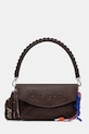 Desigual poșetă HALF LOGO TROKEL uni maro 25WAXP70