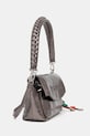 Τσάντα Desigual HALF LOGO TROKEL DARK SILVE 25WAXPAQ ασημί AW25