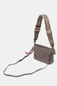 Akcesoria Desigual torebka HALF LOGO TROKEL DARK SILVE 25WAXPAQ srebrny