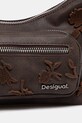 Desigual torebka STENCIL FLOWER ME brązowy 25WAXPB9