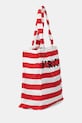Kabelka Fiorucci Logo Print Nylon Tote W02FPABA275NY01RD02 červená AW25