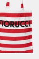 Doplnky Kabelka Fiorucci Logo Print Nylon Tote W02FPABA275NY01RD02 červená