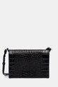 MM6 Maison Margiela torebka skórzana nie mieści A4 czarny SA6WF0001.P8650.T8013