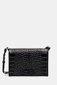 MM6 Maison Margiela poșetă de piele uni negru SA6WF0001.P8650.T8013