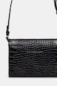 Accesorii MM6 Maison Margiela poșetă de piele SA6WF0001.P8650.T8013 negru