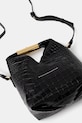 Accesorii MM6 Maison Margiela poșetă de piele SB6WD0042.P8650.T8013 negru