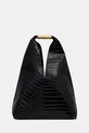 MM6 Maison Margiela torebka skórzana mieści A4 czarny SB6WD0043.P8650.T8013