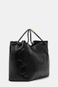 Δερμάτινη τσάντα Trussardi Z616E005993N μαύρο AW25