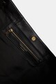 Δερμάτινη τσάντα Trussardi Z616E005993N μαύρο