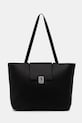 Шкіряна сумочка Trussardi лицьова шкіра чорний Z605E005982N