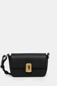 Trussardi torebka skórzana skóra licowa czarny Z601E106075N