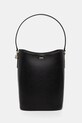 BOSS poșetă de piele uni negru 50552149