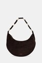 Anine Bing leather handbag kate strapless brown A.13.10695