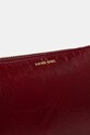 Kožená kabelka Anine Bing mini elly burgundské A.13.11353