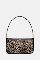 Anine Bing torebka skórzana mini elly wzorzyste brązowy A.13.11705