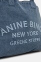 Anine Bing torebka jeansowa leo niebieski A.13.11857