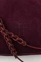 Δερμάτινη τσάντα Forte Forte μπορντό 14199.mybag