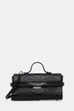 Trussardi poșetă de piele uni negru Z363E106202N