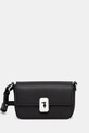 Trussardi torebka skórzana skóra licowa czarny Z601E005978N