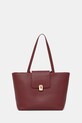 Trussardi torebka skórzana skóra licowa bordowy Z605E106078N