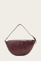 AllSaints torebka skórzana LUNA skóra licowa czerwony W190XD