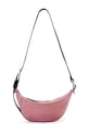 AllSaints geantă croissant de damă din piele LUNA roz W192XD