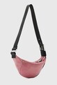AllSaints сумка круассан женская из кожи LUNA W192XD розовый SS26