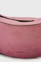AllSaints сумка круассан женская из кожи LUNA W192XD розовый