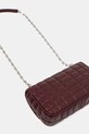 Akcesoria MICHAEL Michael Kors torebka skórzana 30R4S1SL3L bordowy