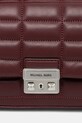 MICHAEL Michael Kors torebka skórzana bordowy 30R4S1SL3L