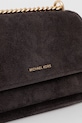 Τσάντα σουέτ MICHAEL Michael Kors καφέ 30F5GC7L3S
