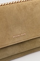 MICHAEL Michael Kors torebka zamszowa zielony 30F5GC7L3S