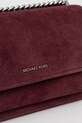 MICHAEL Michael Kors geantă de mână din piele întoarsă burgundia 30F5SC7L3S