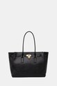 MICHAEL Michael Kors poșetă de piele uni negru 30F5GNXT3L