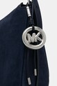 MICHAEL Michael Kors torebka nubukowa niebieski 30F5SY5M2L