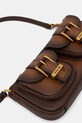 Kožená kabelka MICHAEL Michael Kors hnědá 32F5AZCU1O