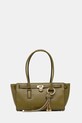 MICHAEL Michael Kors poșetă de piele uni verde 30F5GNXT0L